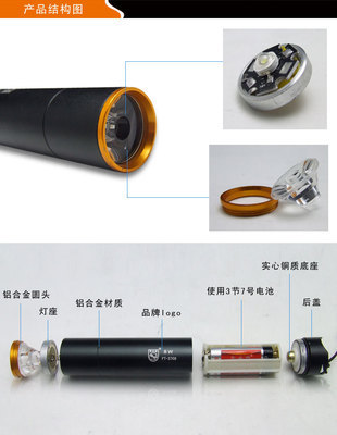 斧頭牌鋁合金LED手電筒FT3708 性能、價(jià)格及廠家全解析